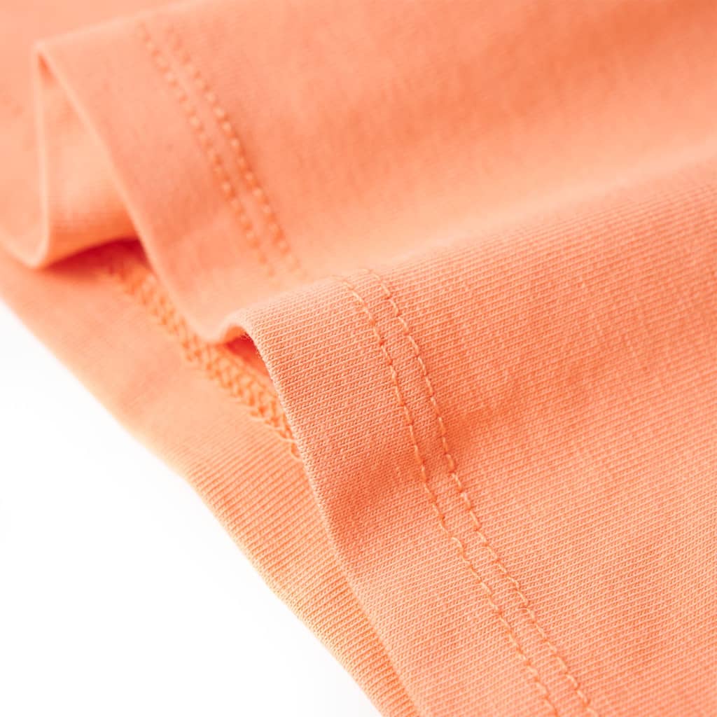 Kinder-T-Shirt Pfirsichfarbe 104