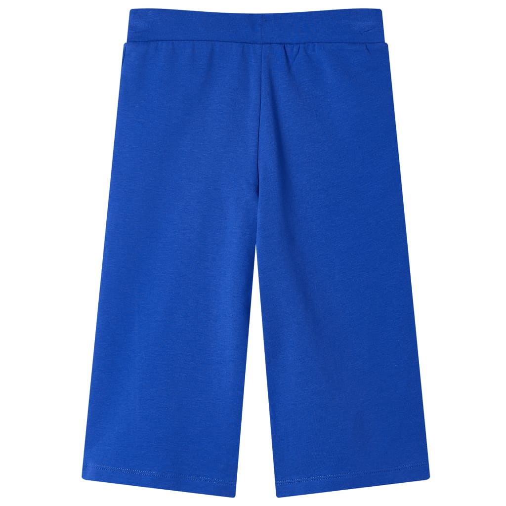 Kinderhose mit Weiten Beinen Kobaltblau 116