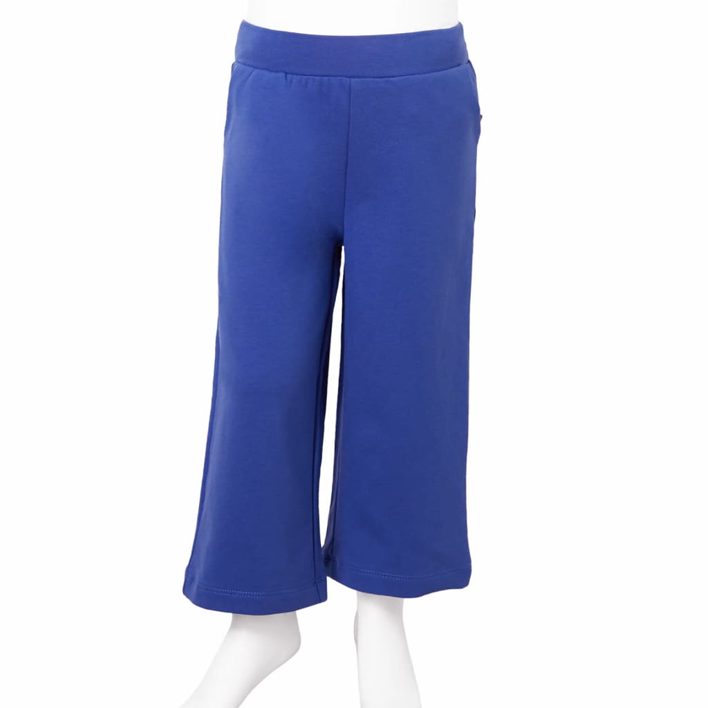 Kinderhose mit Weiten Beinen Kobaltblau 116