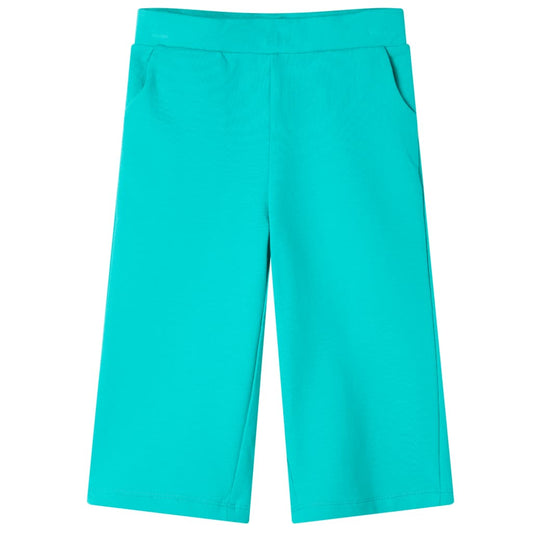 Kinderhose mit Weiten Beinen Minzgrün 140