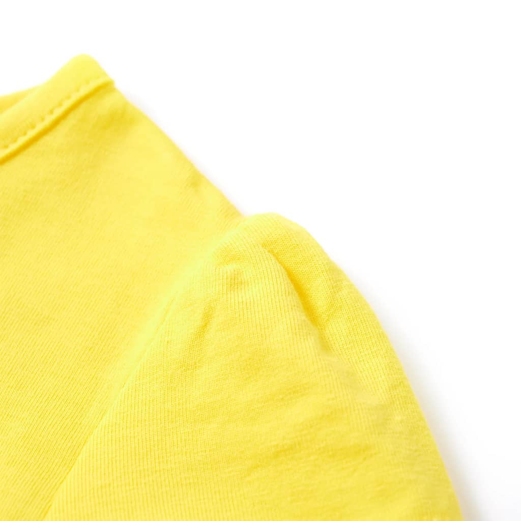 Kinder-T-Shirt Gelb 104