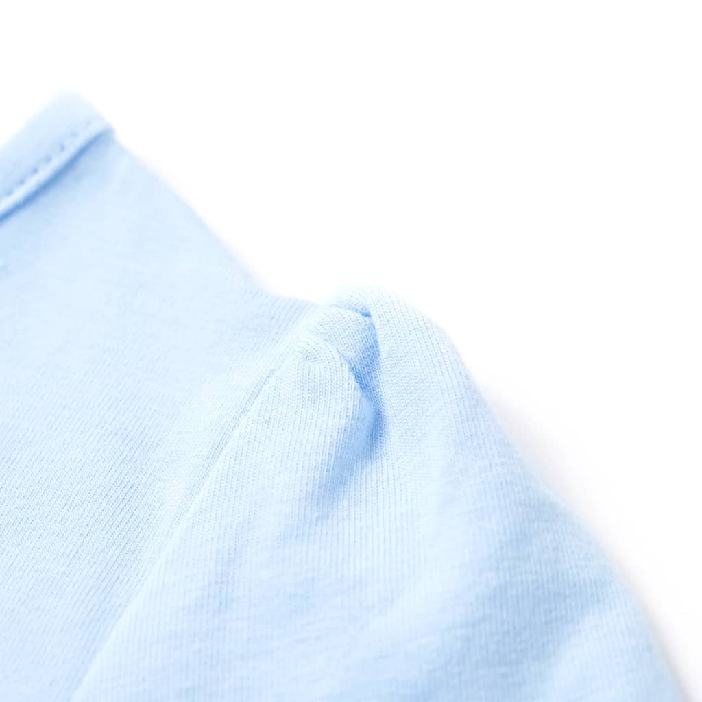 Kinder-T-Shirt Hellblau 116