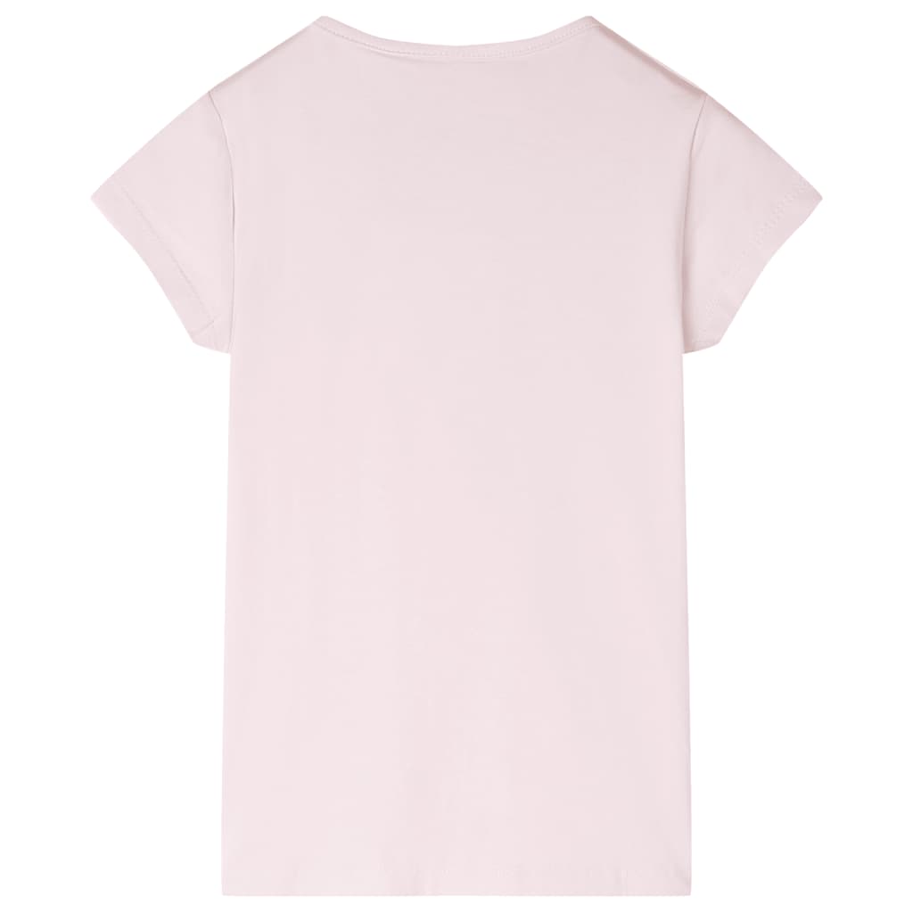 Kinder-T-Shirt Zartrosa 104