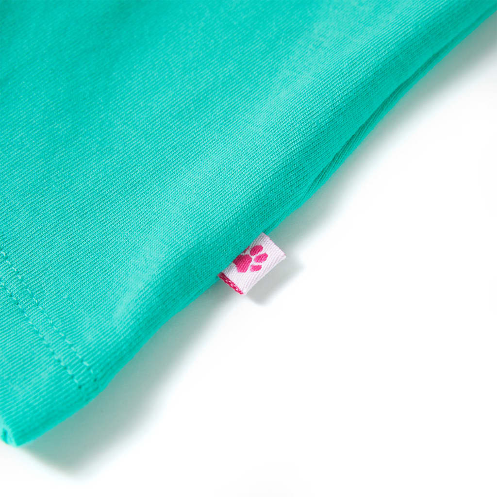 Kinder T-Shirt Minzgrün 104