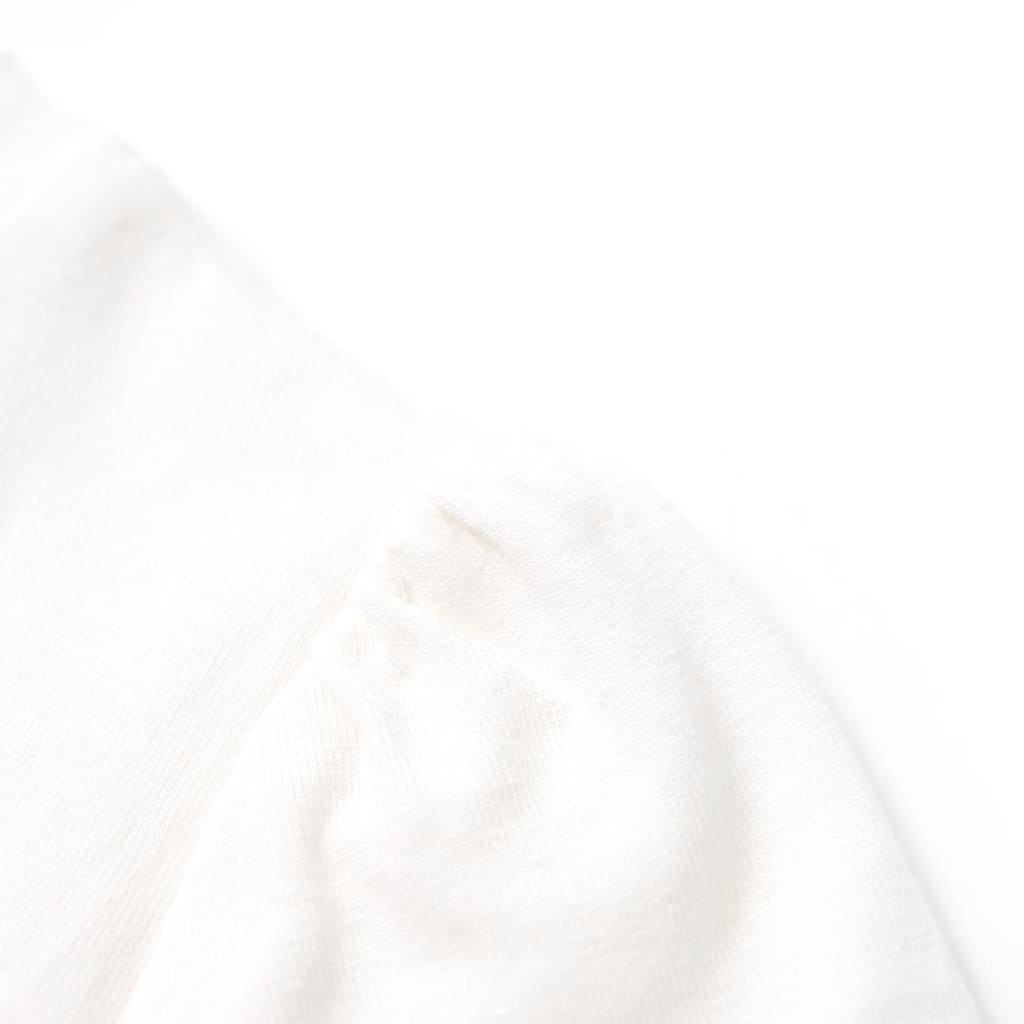 Kinder-T-Shirt Ecru 104