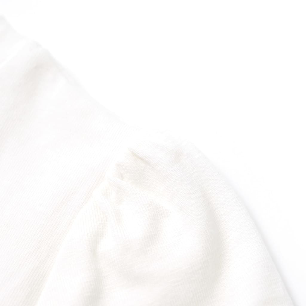 Kinder-T-Shirt Ecru 128