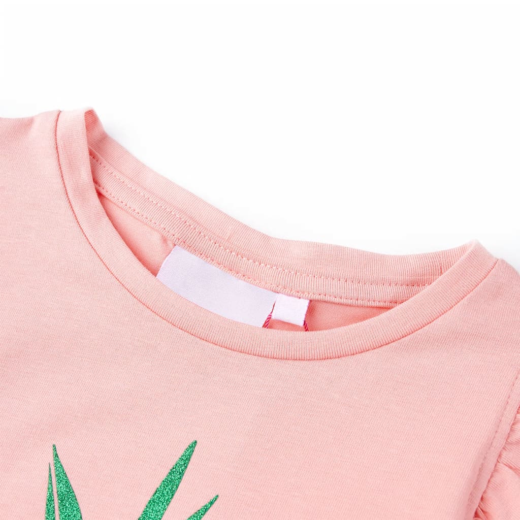Kinder-T-Shirt Rosa 128