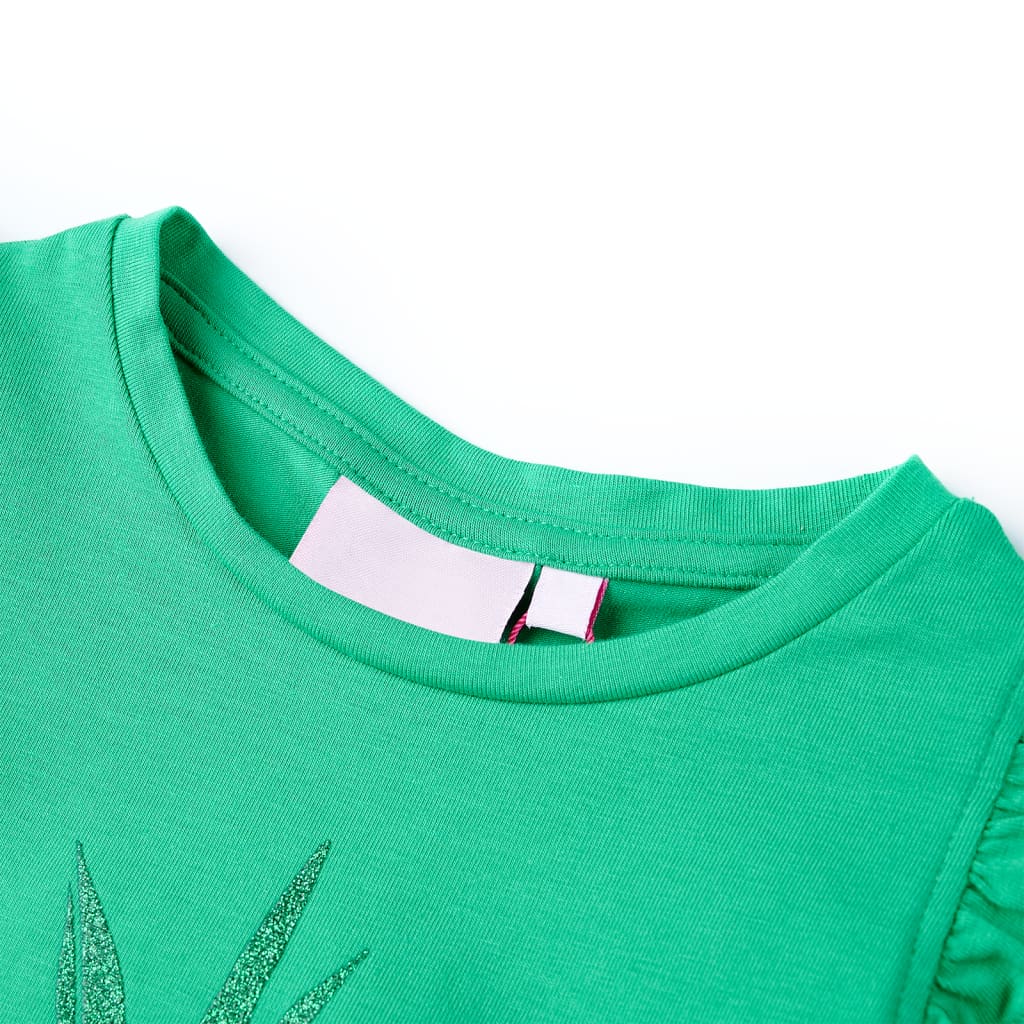 Kinder-T-Shirt Grün 128