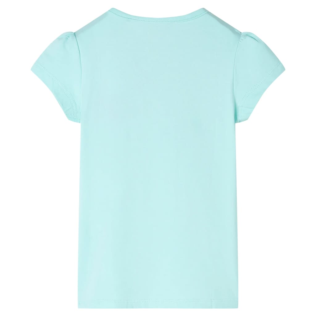 Kinder-T-Shirt Hellblau 116