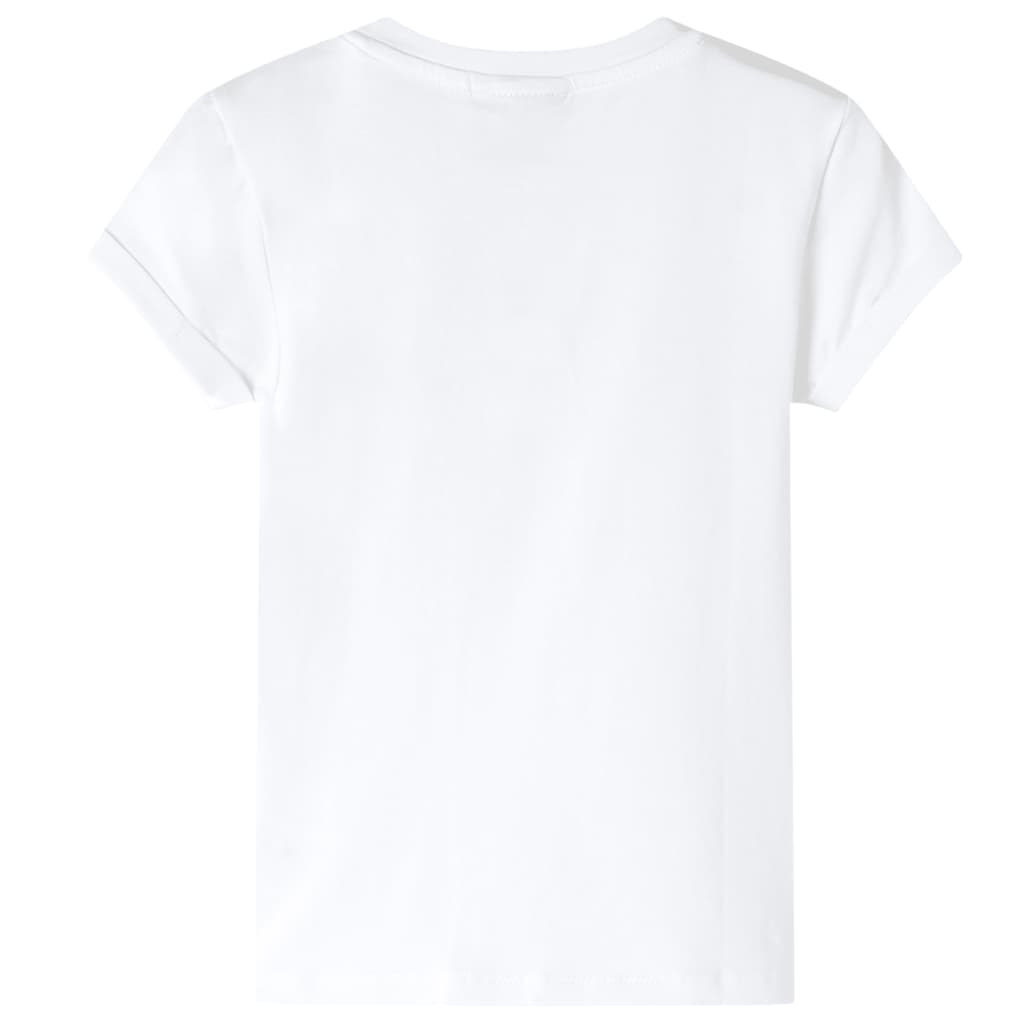 Kinder-T-Shirt Ecru 104