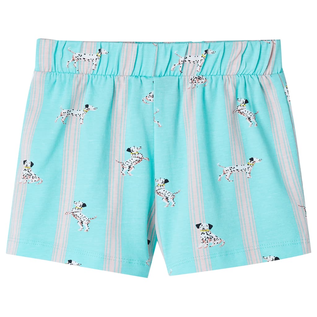 Kinderpyjama mit Kurzen Ärmeln Ecru 92