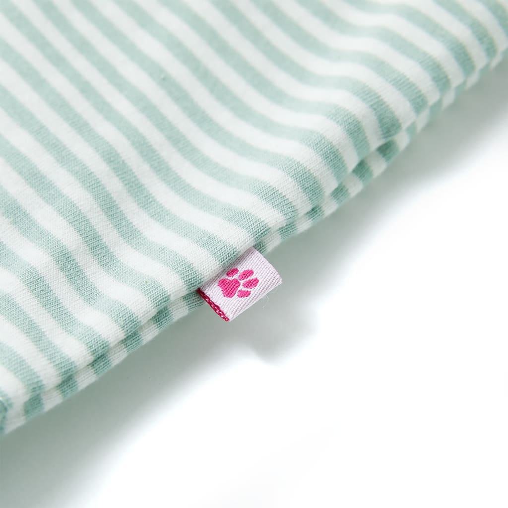 Kinder-T-Shirt Minzgrün 116