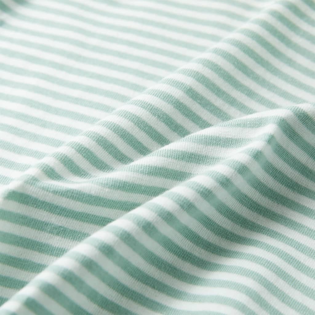 Kinder-T-Shirt Minzgrün 116