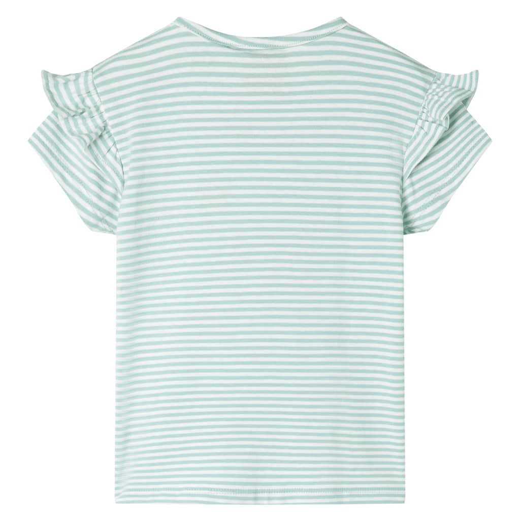 Kinder-T-Shirt Minzgrün 140