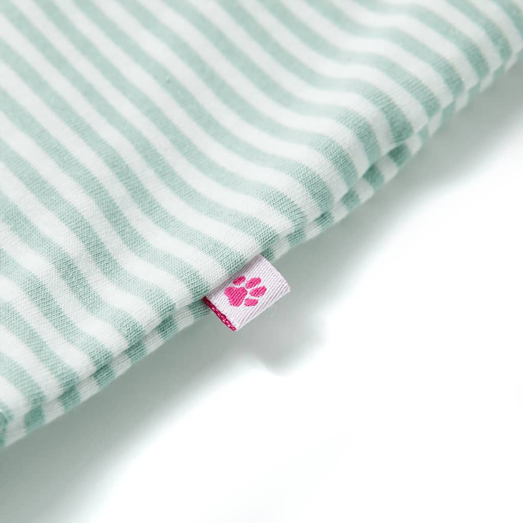 Kinder-T-Shirt Minzgrün 140