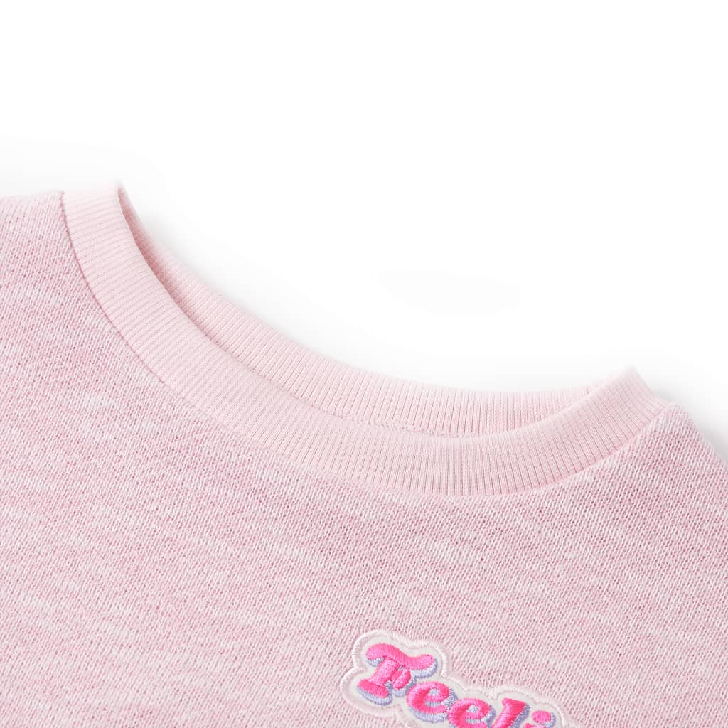 Kinder-Sweatshirt Helllila 140