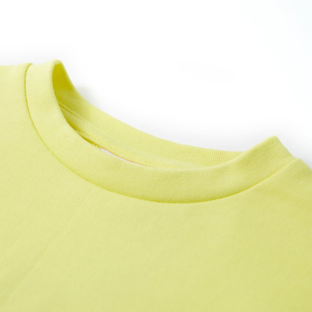 Kinder-Sweatshirt Gelb 116