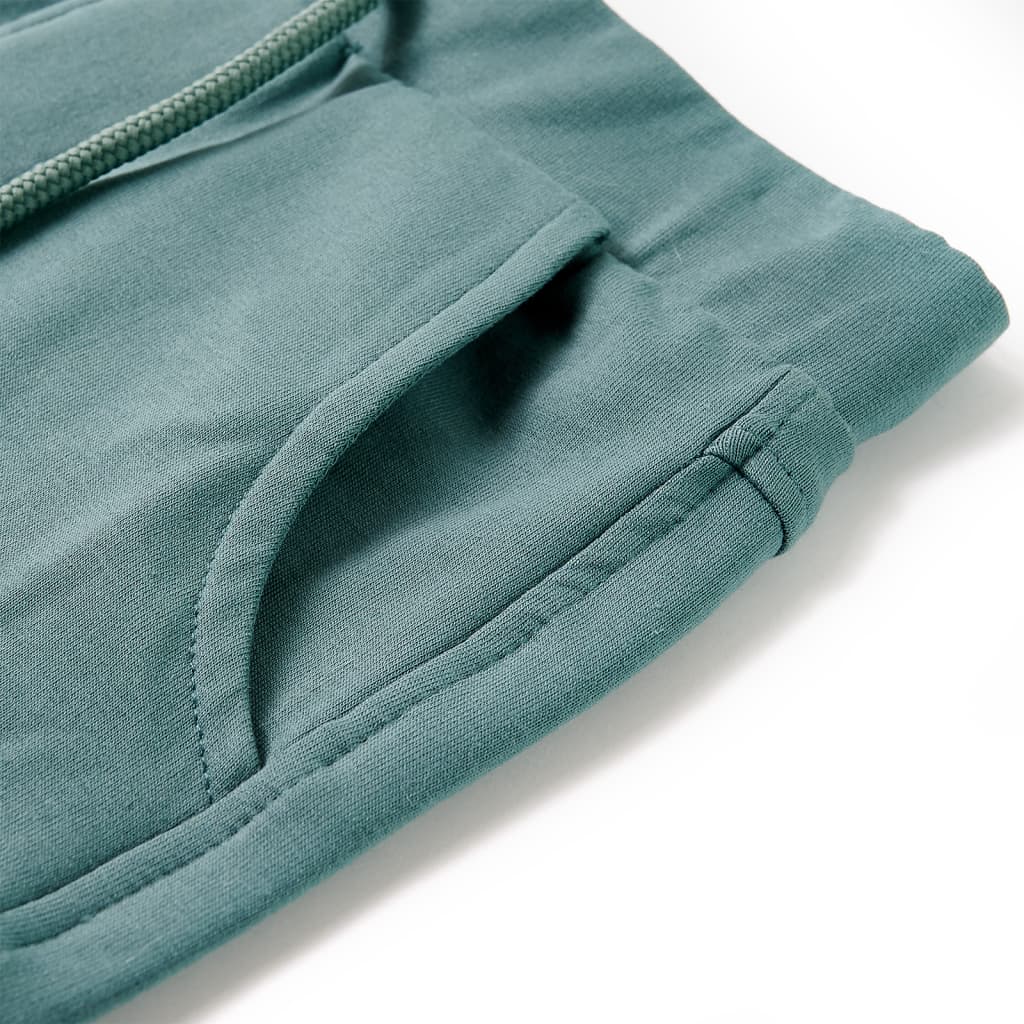 Kindershorts mit Kordelzug Petrolblau 140