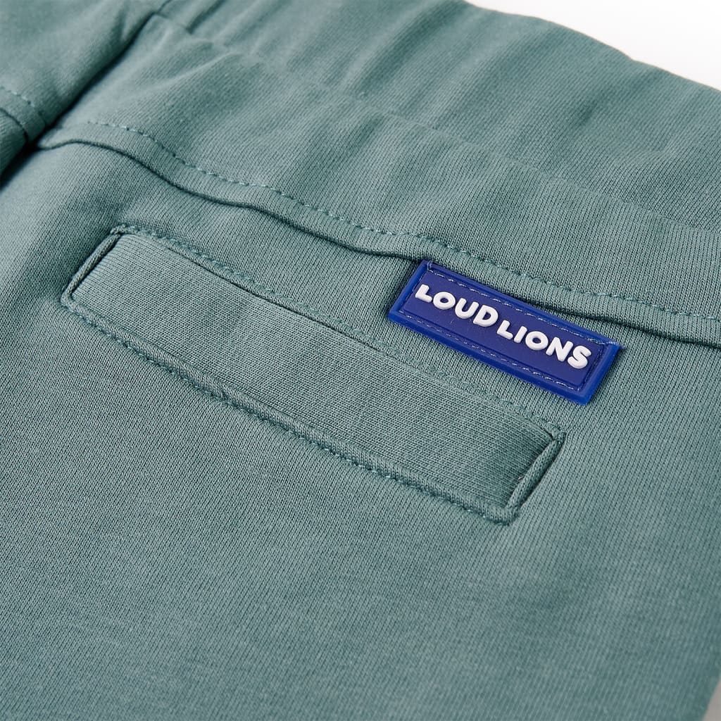 Kindershorts mit Kordelzug Petrolblau 140