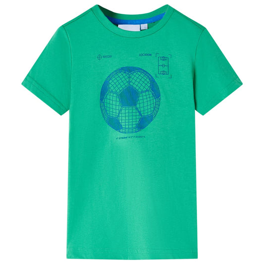 Kinder-T-Shirt Grün 104