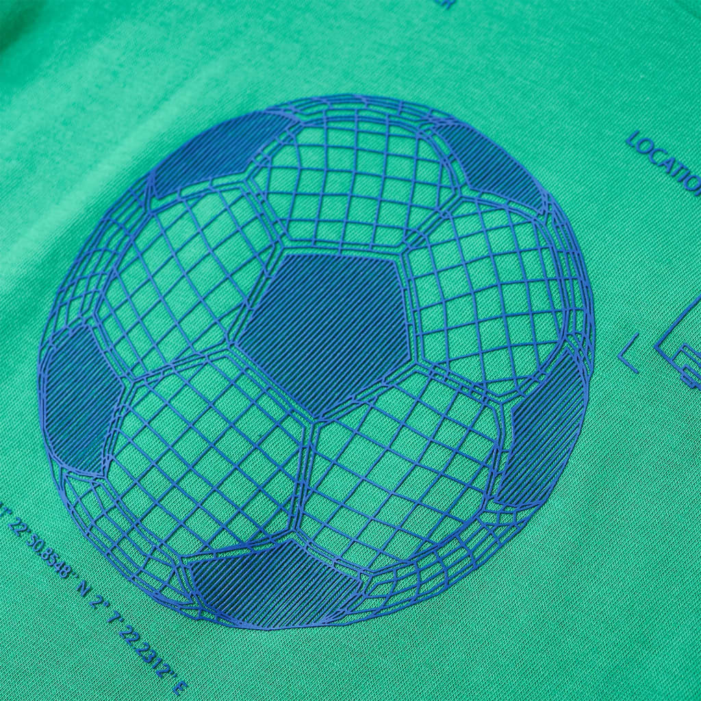 Kinder-T-Shirt Grün 140