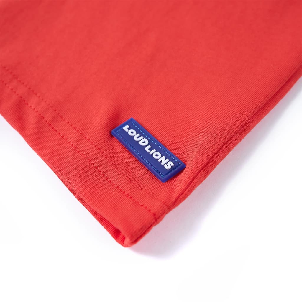 Kinder-T-Shirt Rot 140