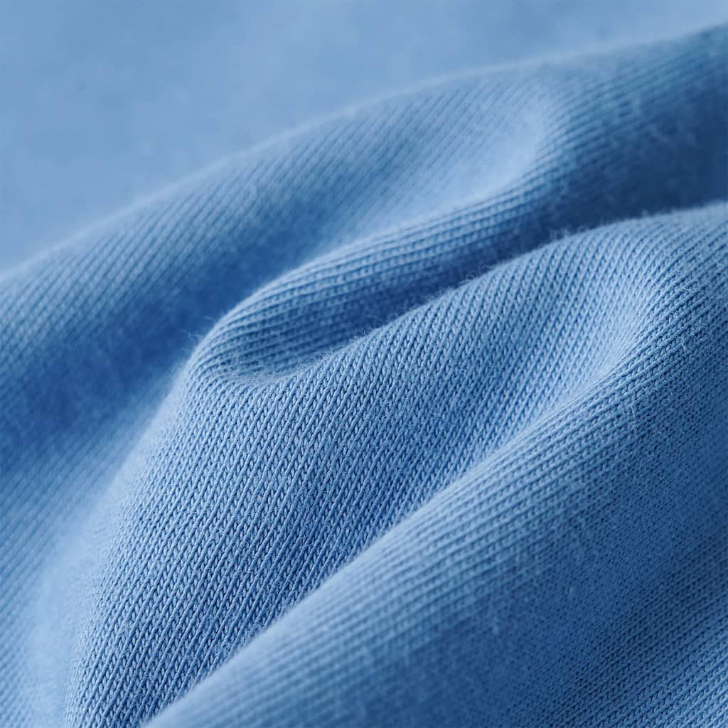 Kinder-T-Shirt Mittelblau 104