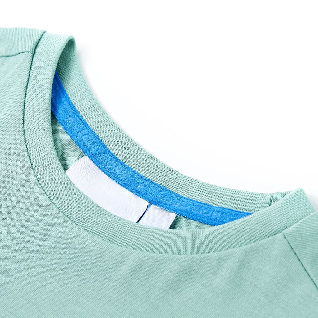 Kinder-T-Shirt Helles Khaki 104