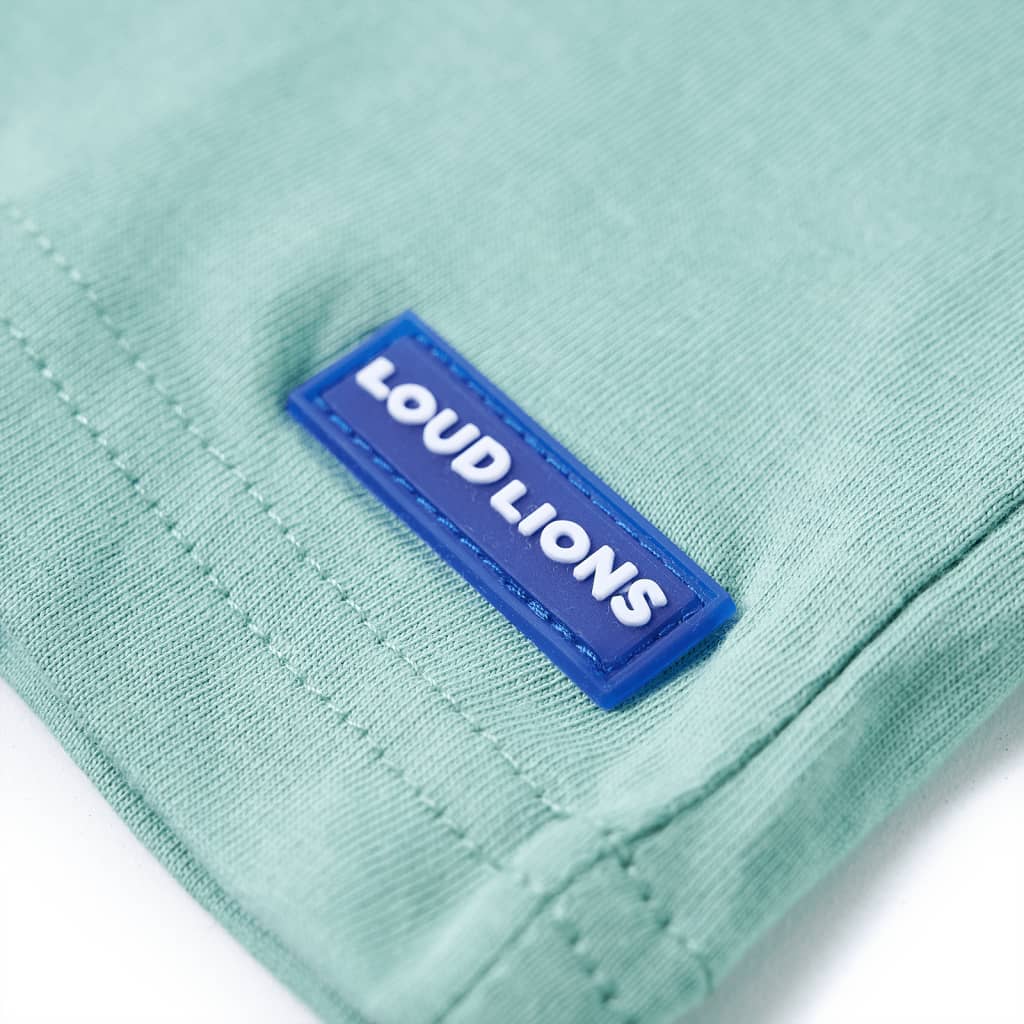 Kinder-T-Shirt Helles Khaki 104