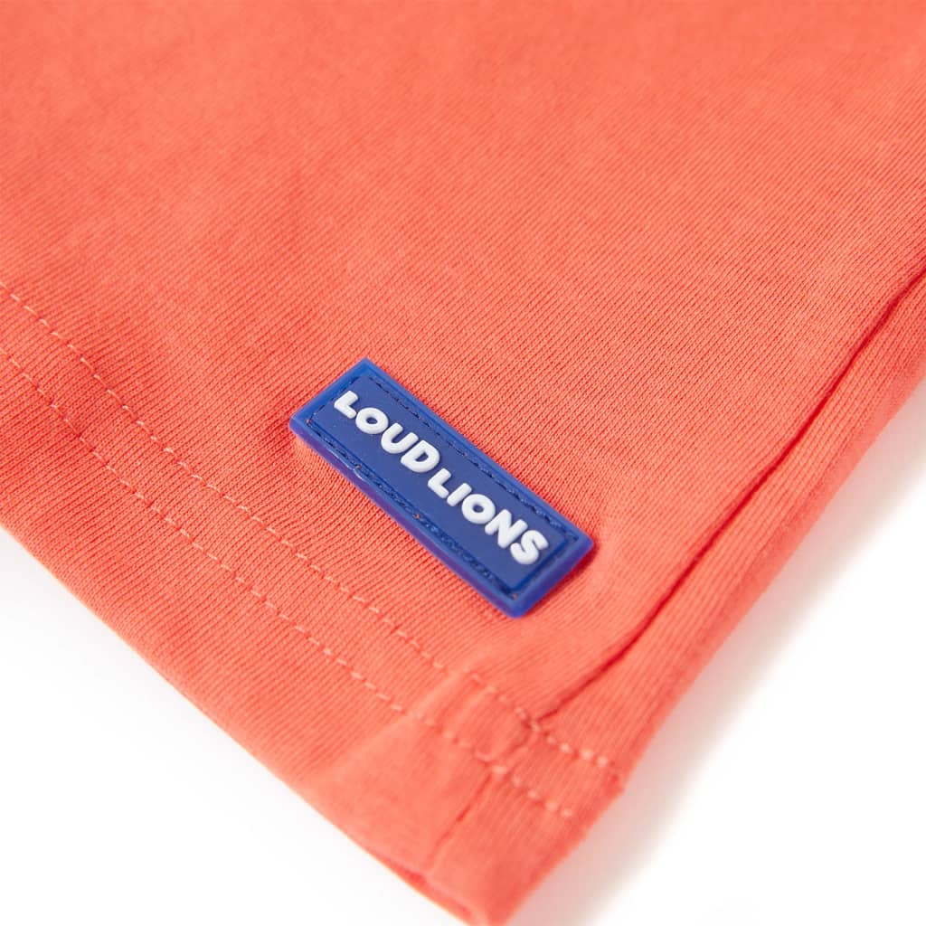 Kinder-T-Shirt Hellrot 104