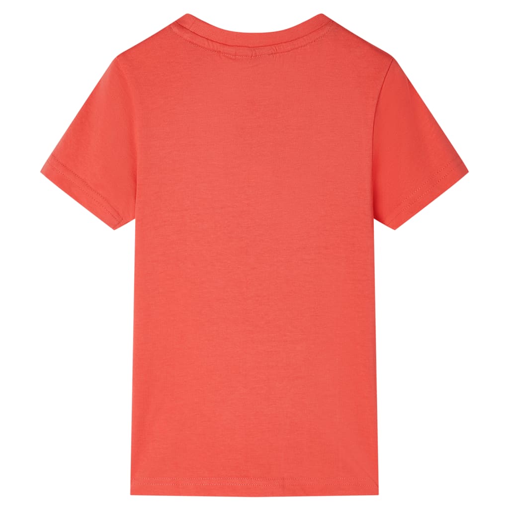 Kinder-T-Shirt Hellrot 140
