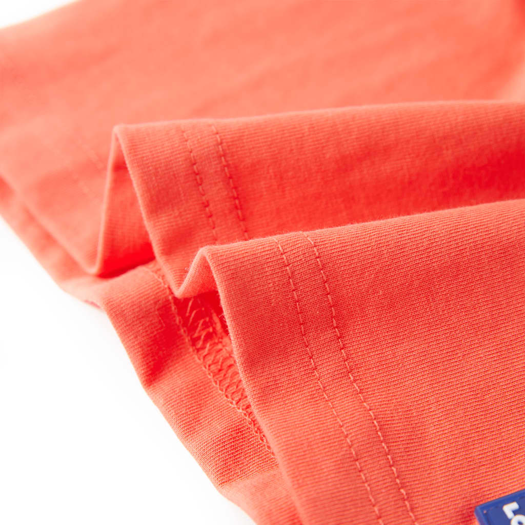 Kinder-T-Shirt Hellrot 140