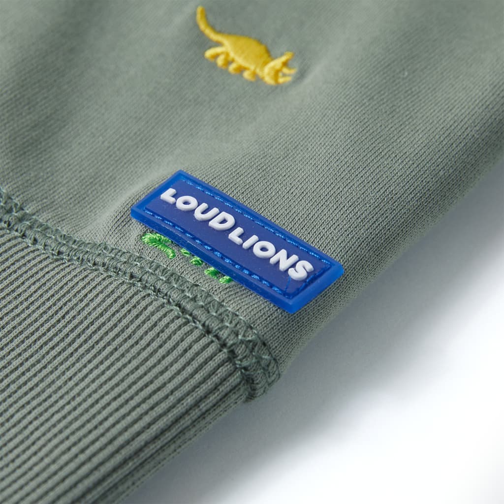 Kinder-Sweatshirt Khaki 128