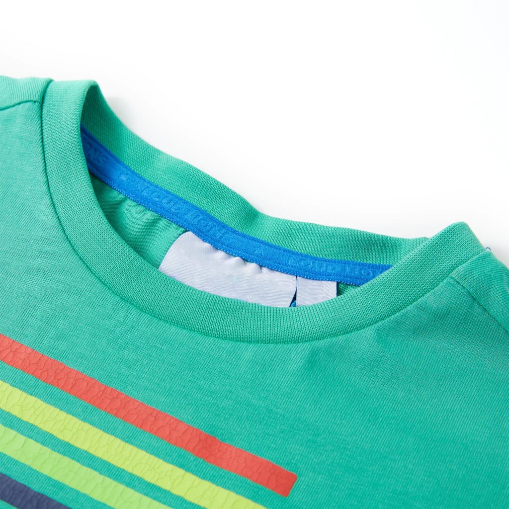 Kinder-T-Shirt Grün 116