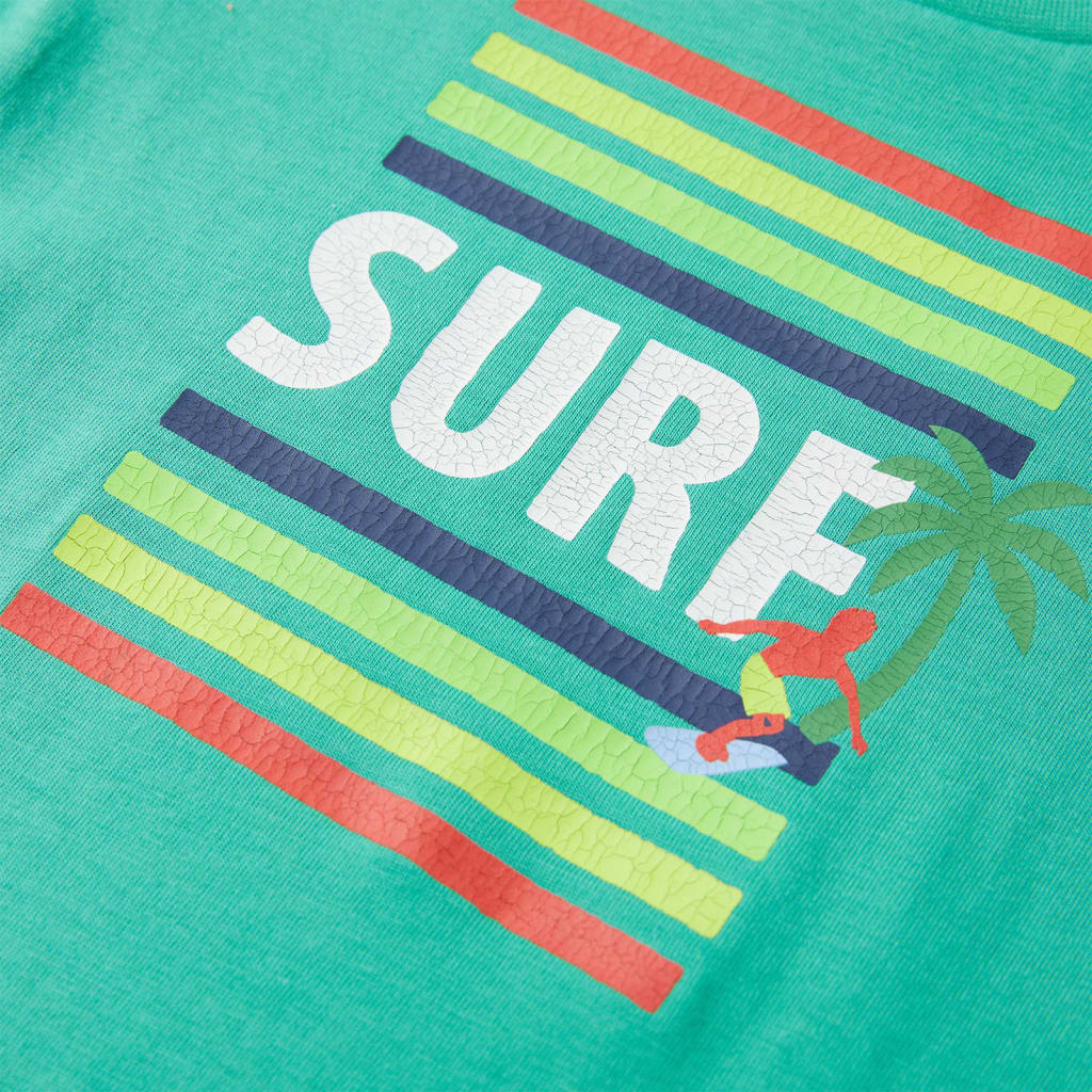 Kinder-T-Shirt Grün 128