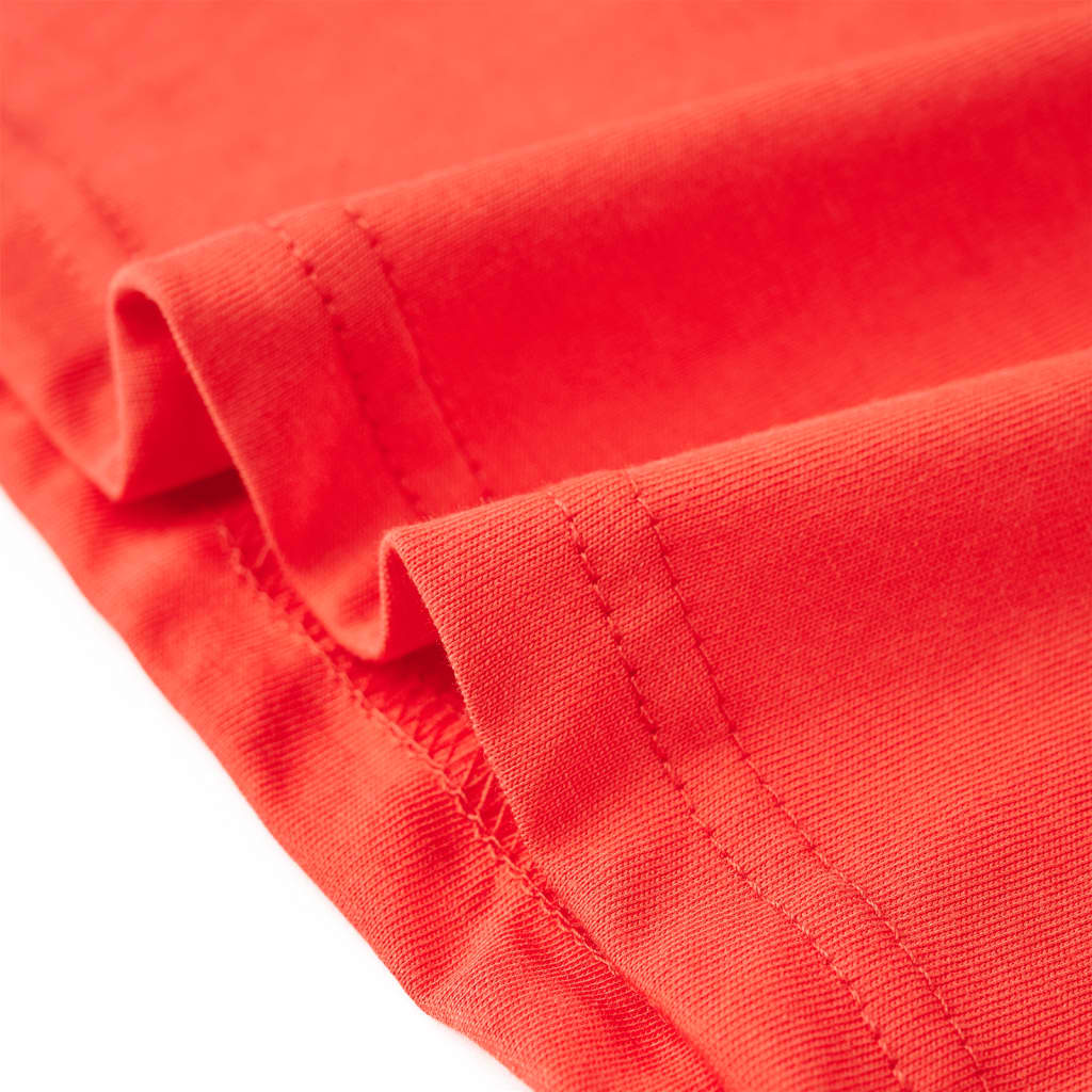 Kinder-Kurzarmshirt Rot 116