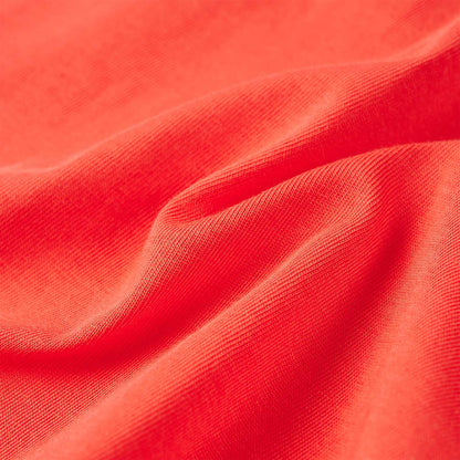Kinder-Kurzarmshirt Rot 140