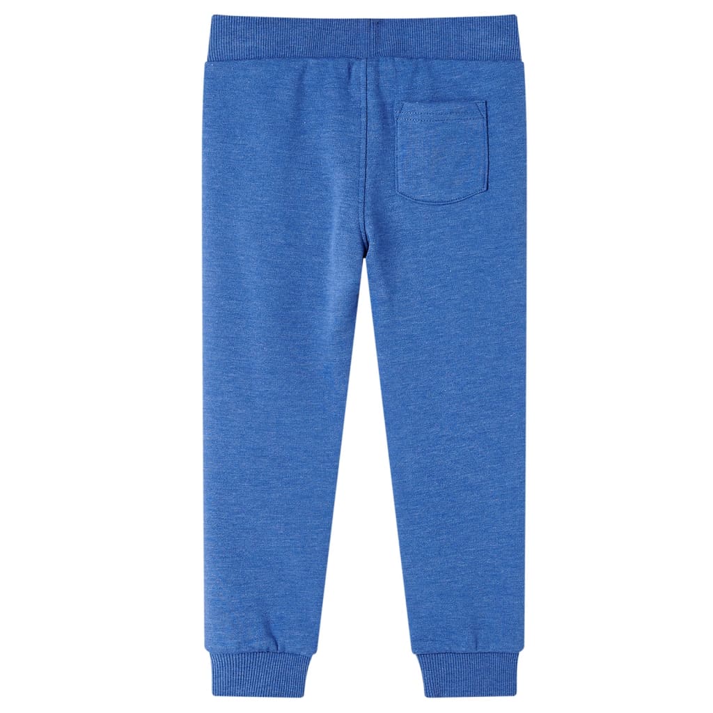 Kinder-Trainingshose Blau Melange 140