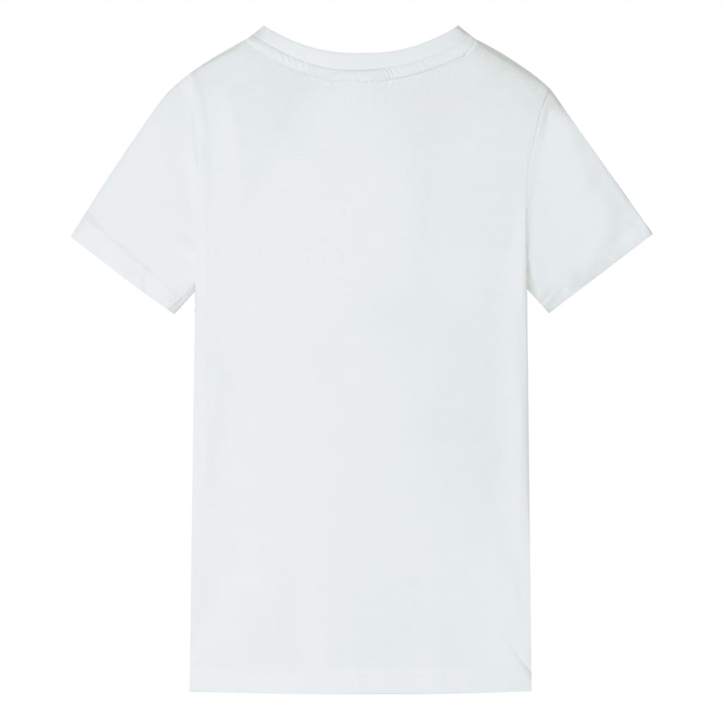Kinder-T-Shirt Ecru 104