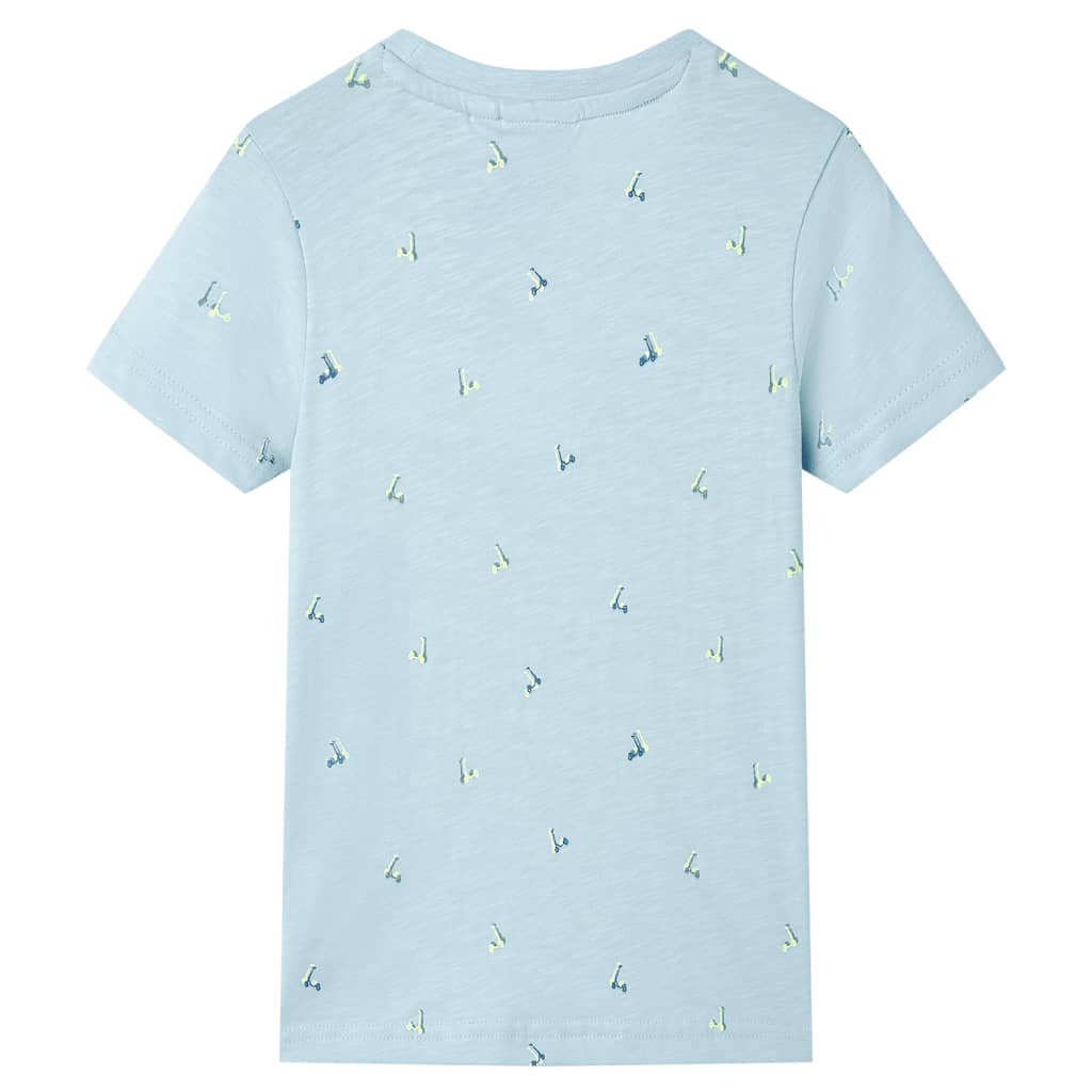 Kinder-T-Shirt Hellblau 104