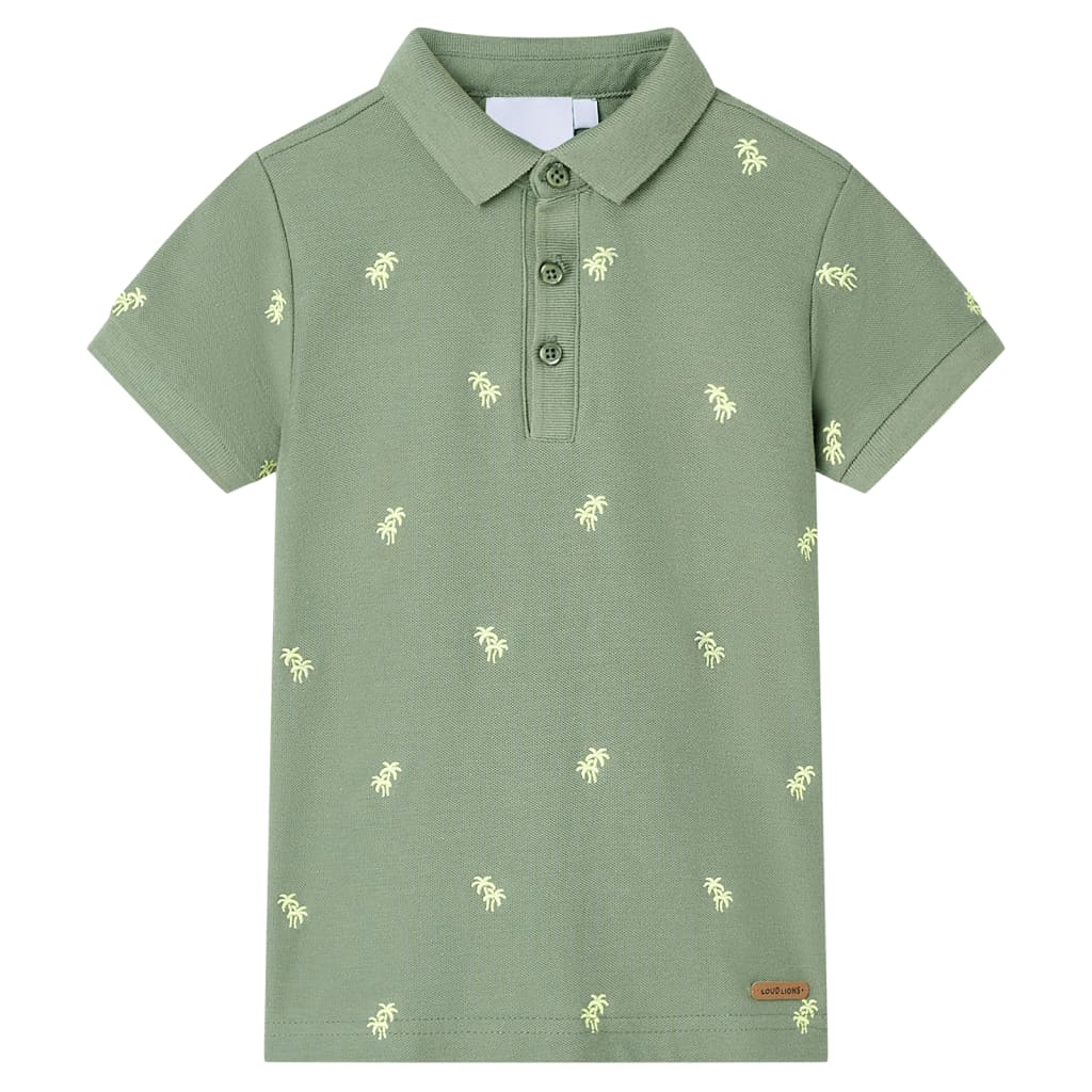 Kinder-Poloshirt Khaki 128