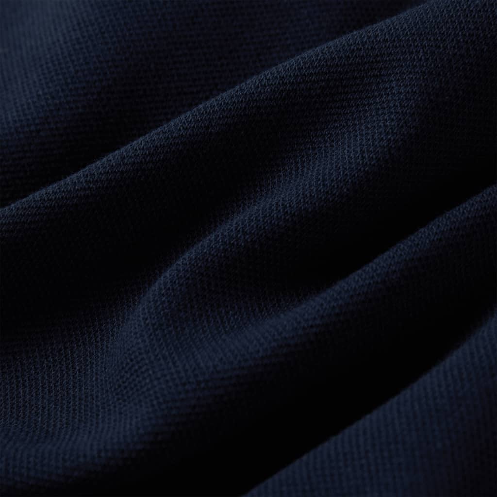 Kinder-Sweatshirt mit Reißverschluss Marineblau 116