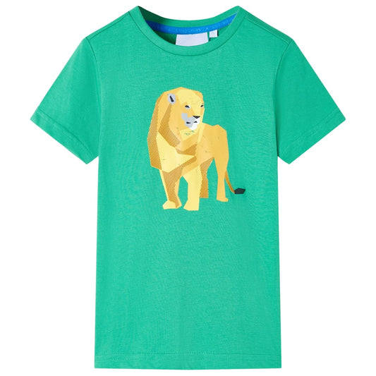 Kinder-T-Shirt Grün 92