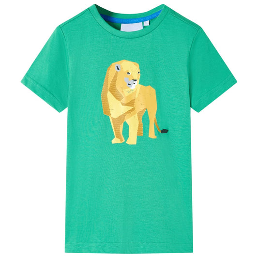 Kinder-T-Shirt Grün 104