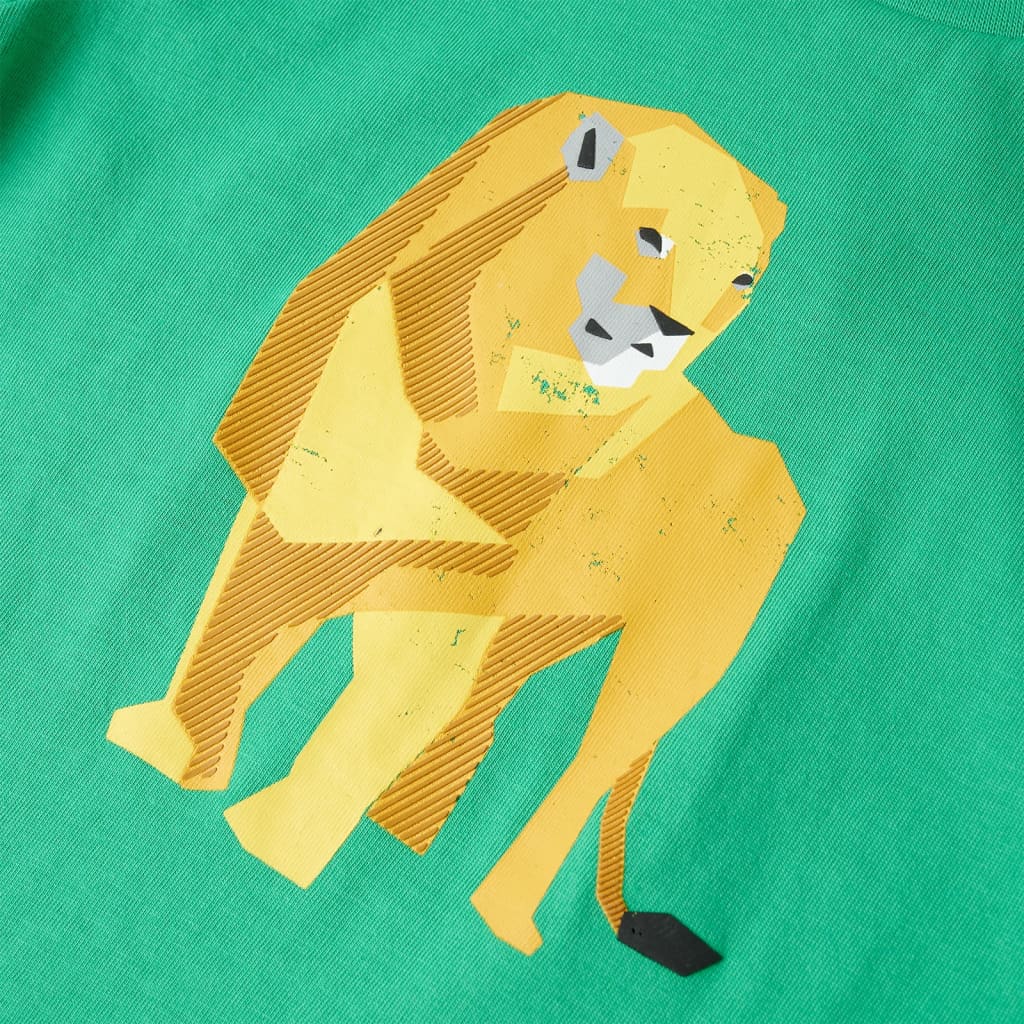 Kinder-T-Shirt Grün 104