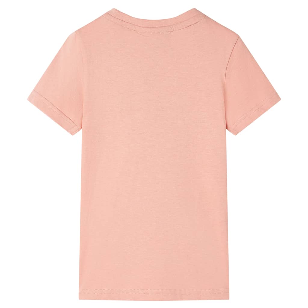 Kinder-T-Shirt Hellorange 140