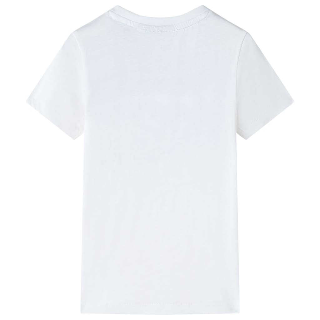 Kinder-T-Shirt Ecru 140