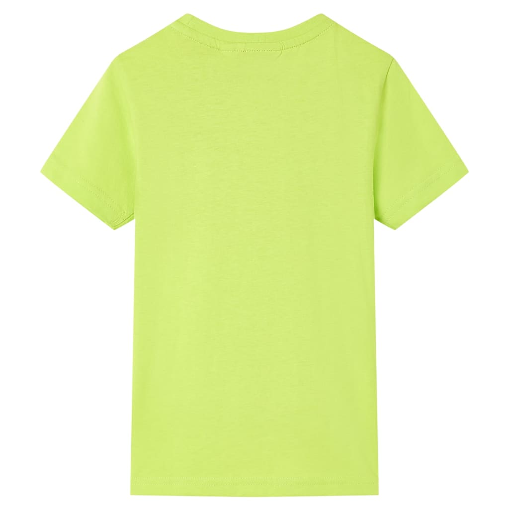 Kinder-T-Shirt Limette 92