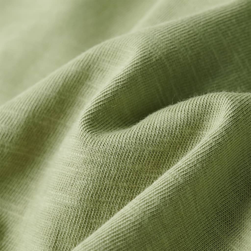 Kinder-T-Shirt Helles Khaki 104