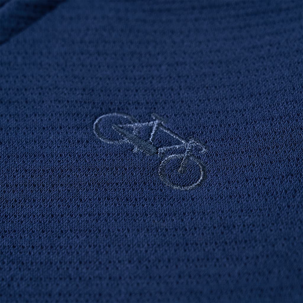 Kinder-Sweatshirt mit Reißverschluss Marineblau 104